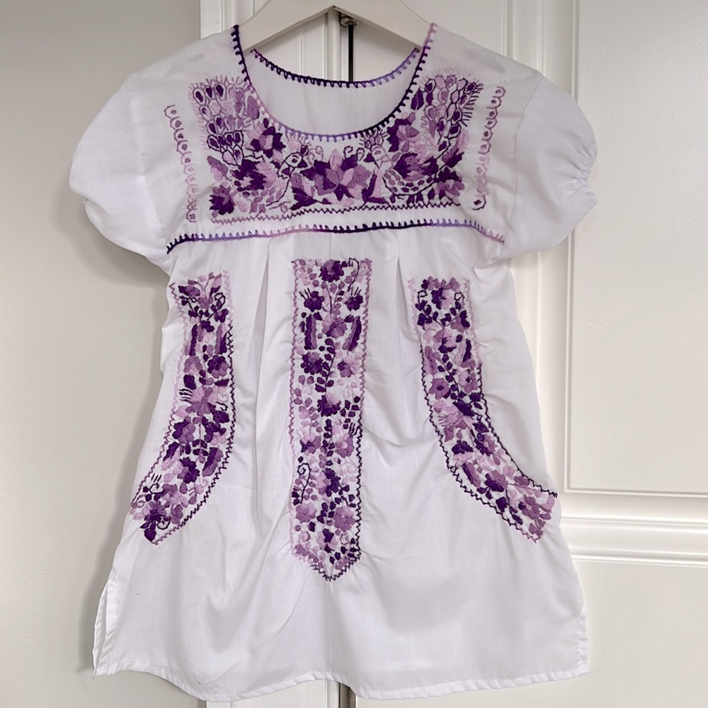 Embroidered Boho Dress EUC